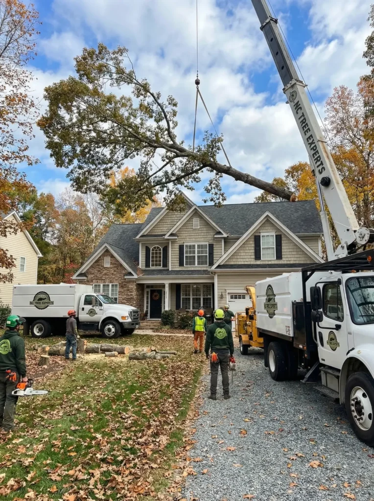 professional tree removal Raleigh NC residential property large tree removal service Charlotte NC backyard residential tree removal Lexington NC near house dangerous tree removal Greensboro NC property tree removal service Winston-Salem NC large oak tree professional tree cutting service North Carolina tall tree removal near home Raleigh NC residential tree removal crew Charlotte NC large pine tree removal Lexington NC professional tree removal service Greensboro NC